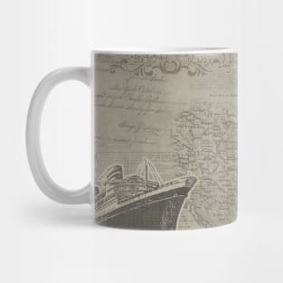 Cruise Neck Gator Vintage Cruise Cruising Mug